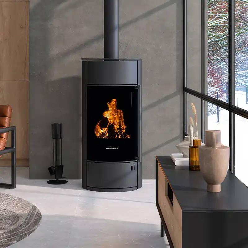 Neu Oranier+ Polar Neo W+ Kaminofen pureBLACK Sonderedition