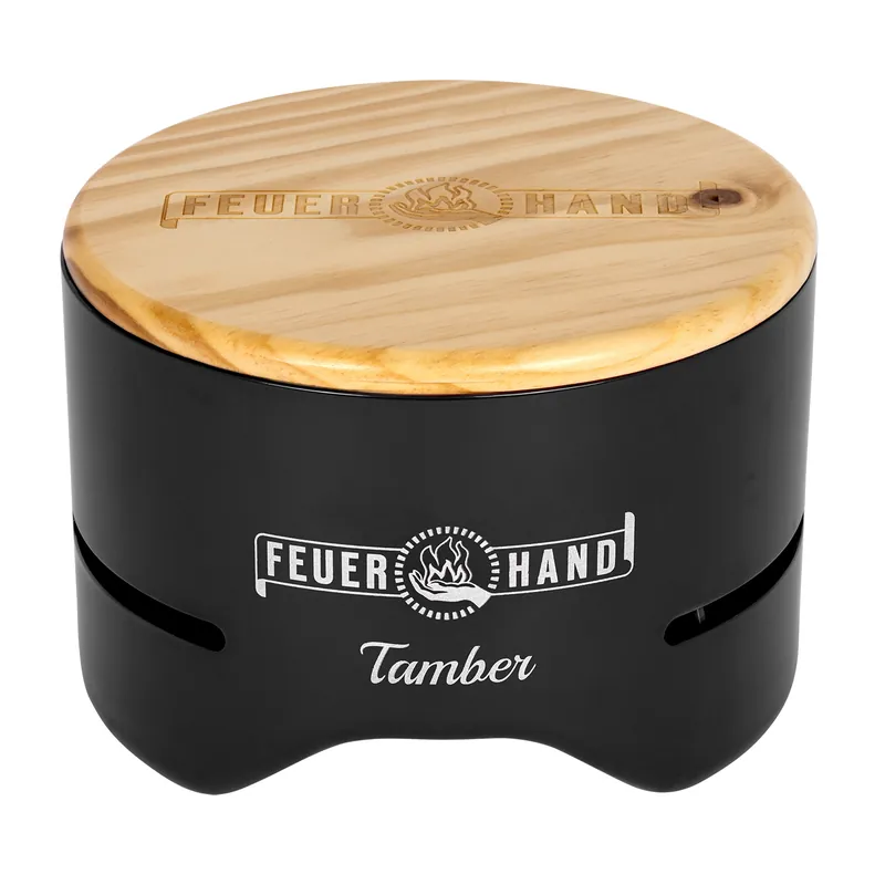 Angebot Feuerhand Tischgrill Tamber Tiefschwarz
