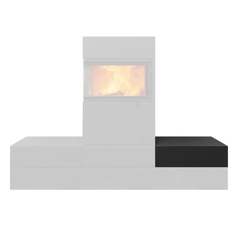 Austroflamm Dexter 2.0 & S3 Beistellbox 618 x 191 mm oben Schneller Versand