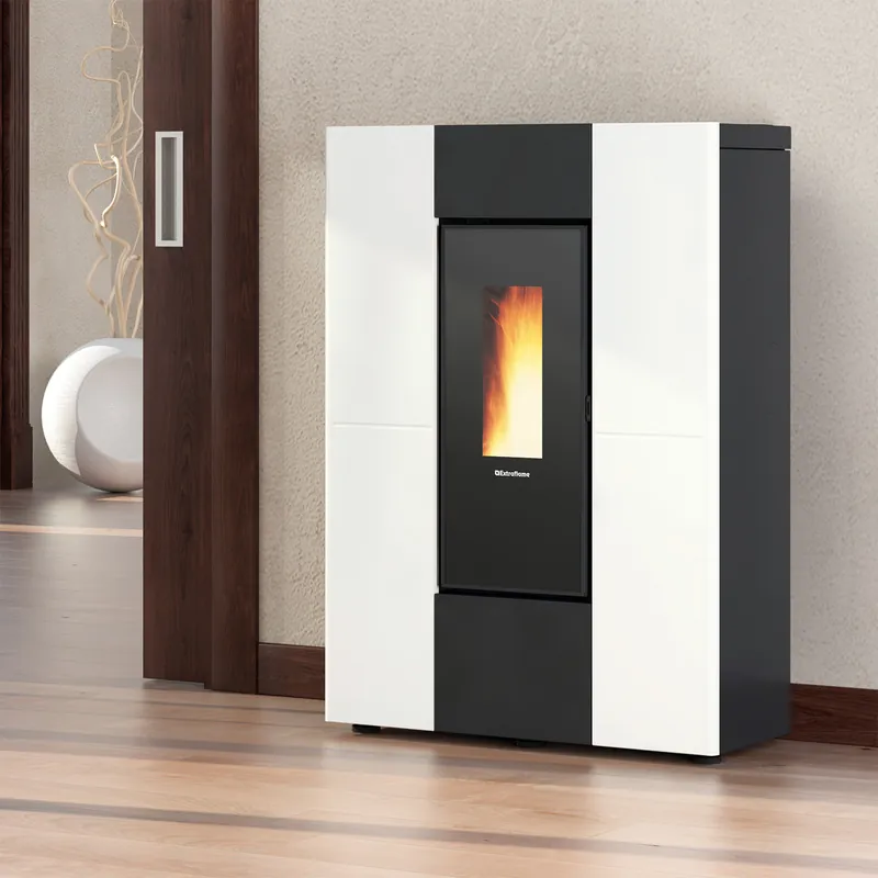 Extraflame Marilena Plus 5.0.16 Pelletofen Stahl Weiss Letzte Chance