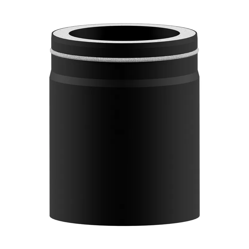 Raik Lifestyle DUO Längenelement 130mm schwarz L 250mm für Rauchrohr / Ofenrohr Saisonangebot