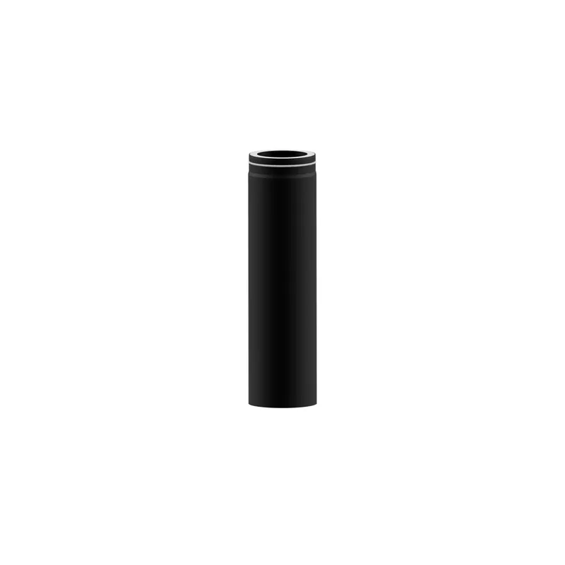 Markenware Raik Lifestyle DUO Längenelement 130mm schwarz L 750mm für Rauchrohr / Ofenrohr
