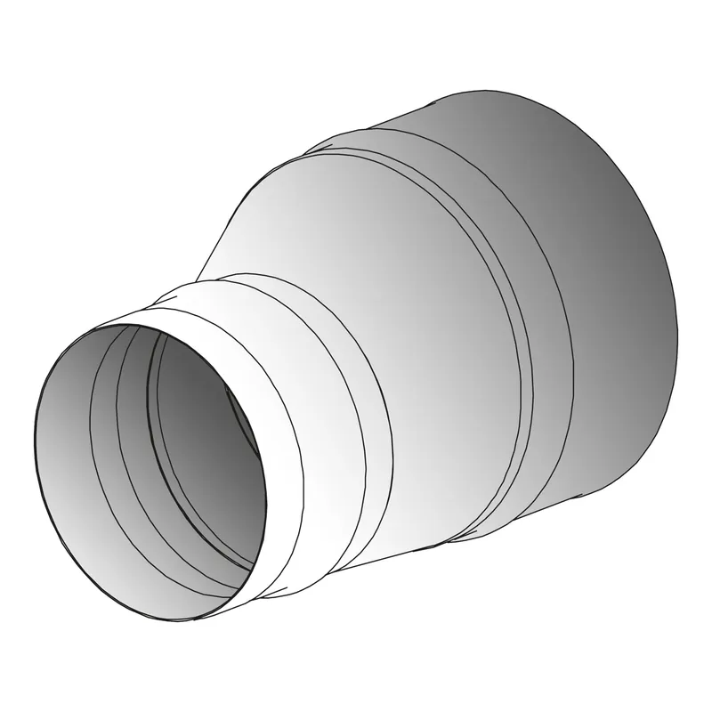 Neuheit Schiedel Erweiterung PPL einwandig 80mm - 130mm matt exzentrisch