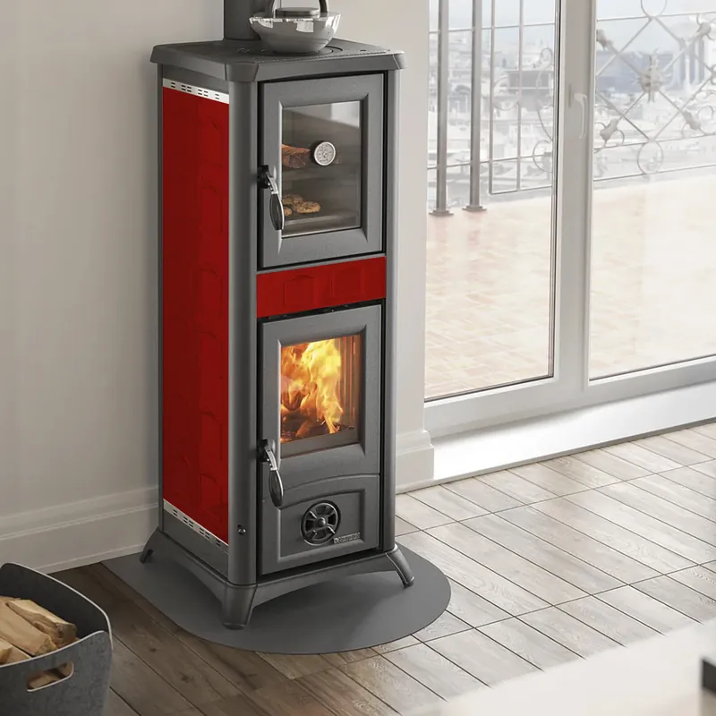 Schneller Versand La Nordica Gemma Forno 16 Kaminofen Bordeaux
