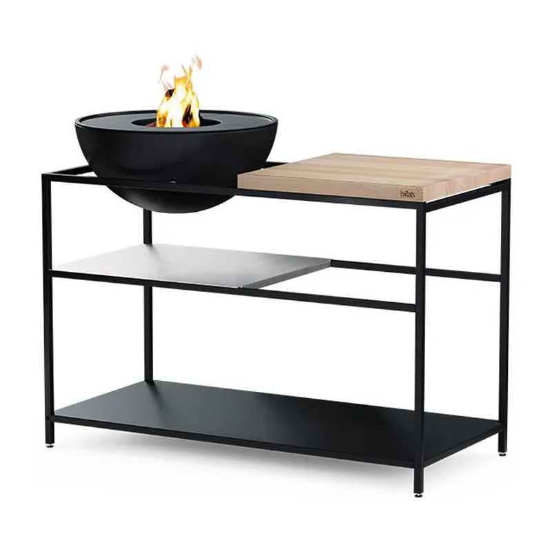 Preis Gesenkt höfats FIRE KITCHEN mit BOWL 57 Plancha-Grillset tief