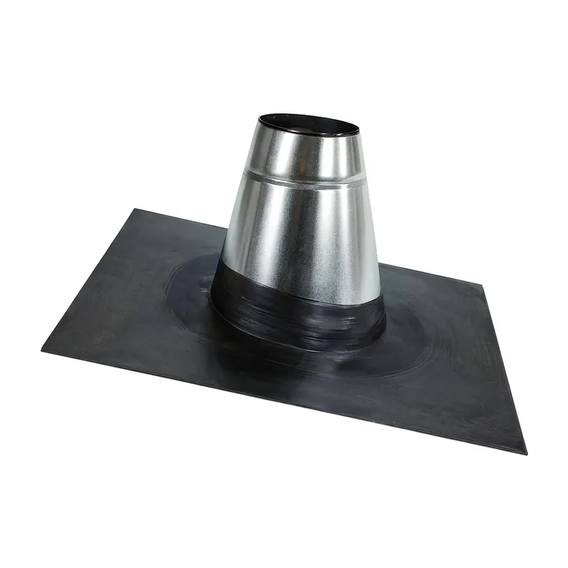 Schiedel Dachdurchführung 26-35° Wakaflex schwarz, Stutzen Edelstahl Ø130 mm / 150 mm glänzend Top-Seller