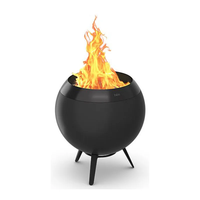 höfats MOON 45 all black Feuerkorb mit niedrigem Fuß Finale Aktion