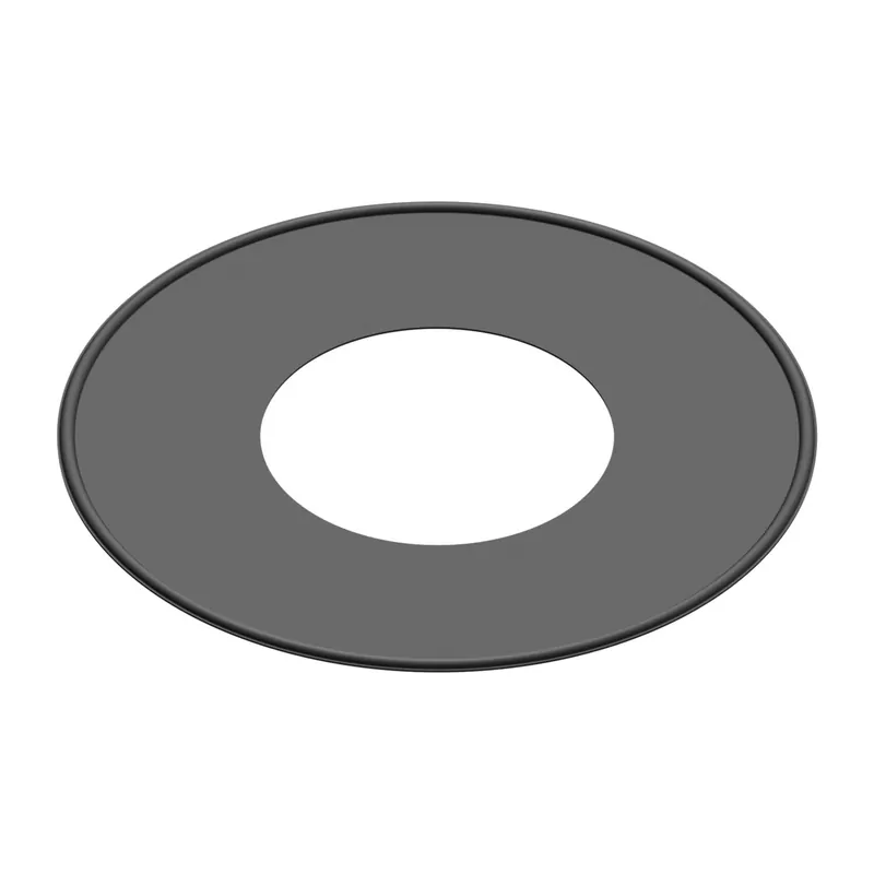 Super-Preis Raik Lifestyle Rosette 150mm schwarz mit Dichtung für Rauchrohr / Ofenrohr