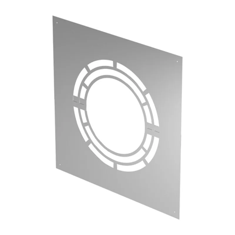 Schiedel Abdeckblende für Hinterlüftung 0-30° Ø130 mm glänzend Mega-Angebot