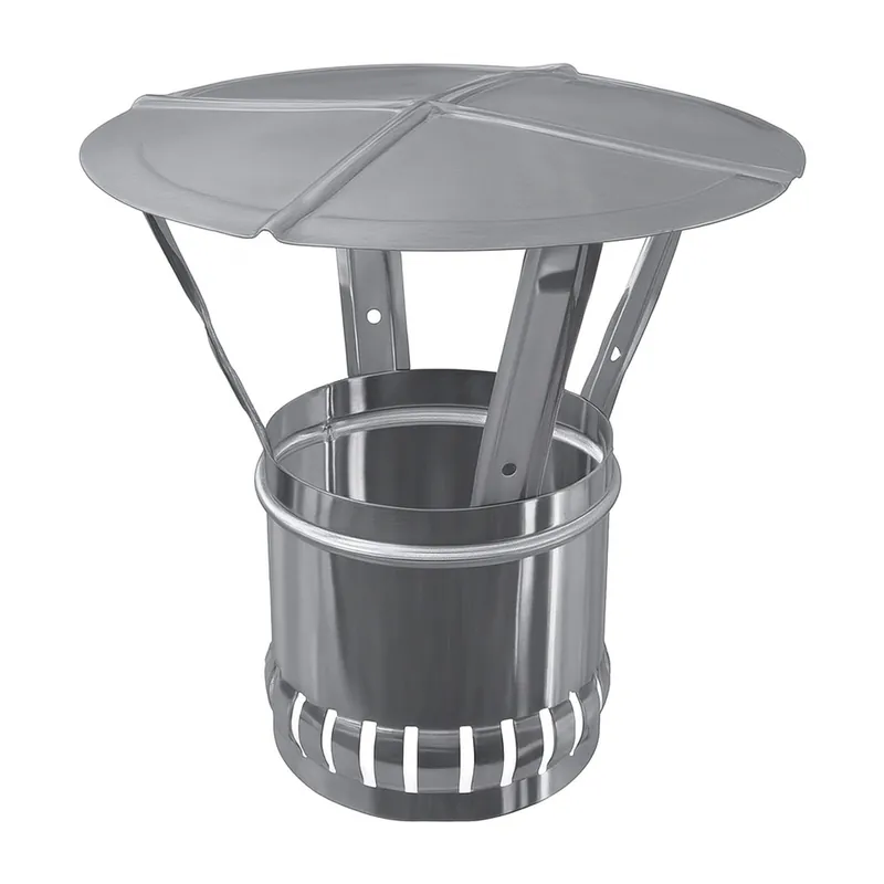 Schiedel Regenhaube Ø180 mm glänzend Neu Im Sortiment