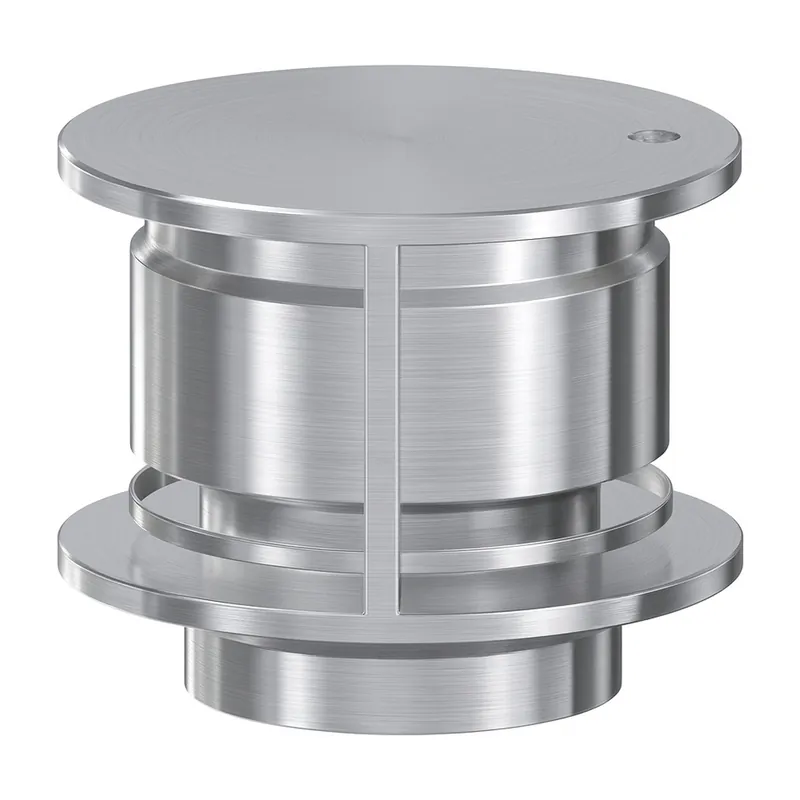 Wochenendangebot Schiedel ICS Regenhaube AntiSplash Deckel klappbar Ø150 mm doppelwandig glänzend