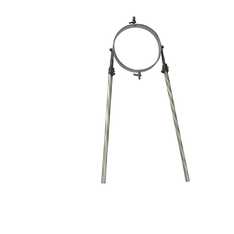 Schiedel ICS Ø180 mm Abspannset starr mit Schelle für ICS Ø180 mm doppelwandig matt Abverkauf