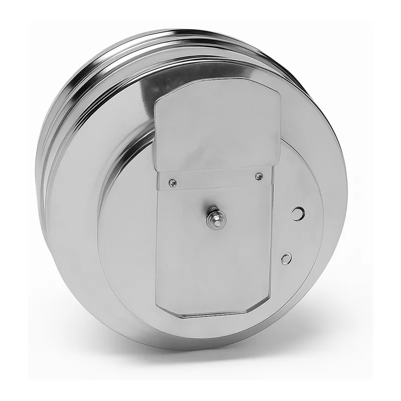 Schiedel ICS Verschlussdeckel Ø180 mm mit Zugbegrenzer doppelwandig glänzend Kracherpreis