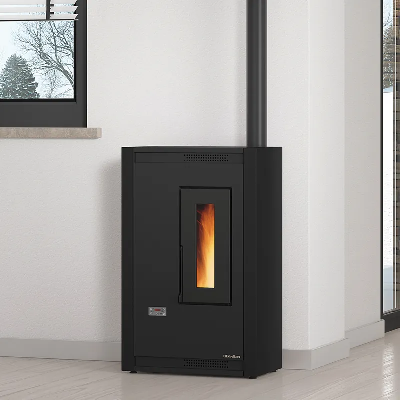 Extraflame Luisella 16 5.0 Pelletofen Schwarz Billig