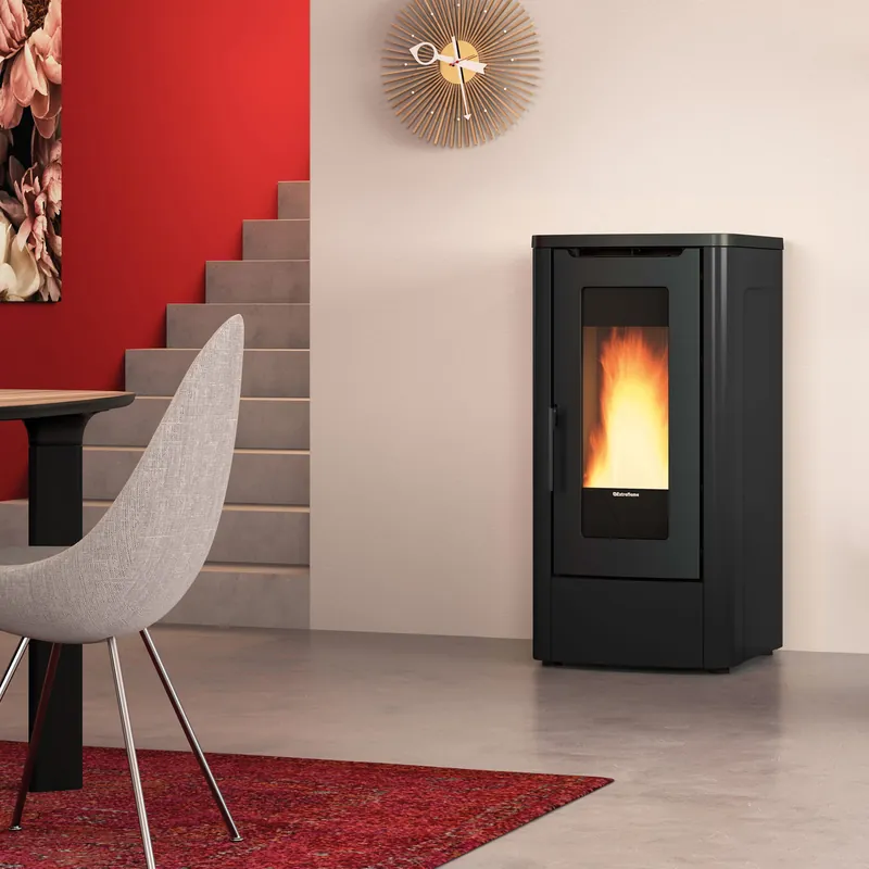 Extraflame Dahiana 5.0 EVO Pelletofen schwarz Beliebt