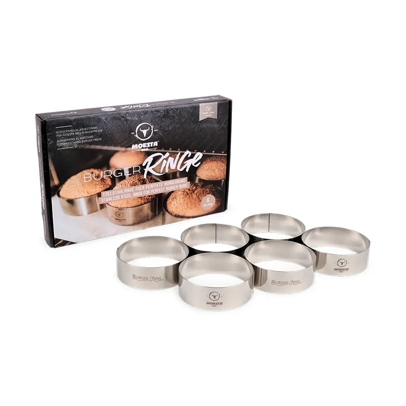 Begrenztes Angebot Moesta Burgerring XL für MOESTA Presse 6er Set
