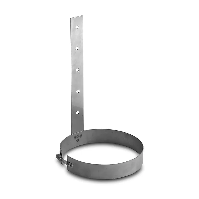 Schiedel Mauerschelle für Putztüranschluss Ø130 mm - 140 mm glänzend Schneller Versand