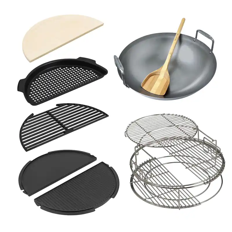 Letzte Chance Big Green Egg Zubehör-Set für Large