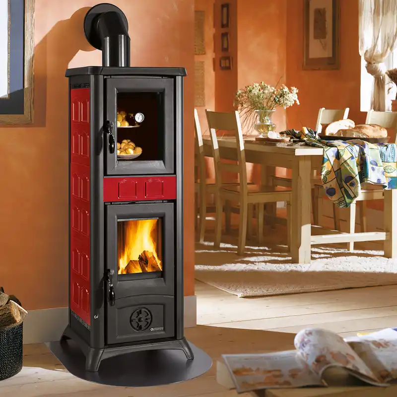 La Nordica Gemma Forno 165 Kaminofen Elegance Bordeaux Neuheit