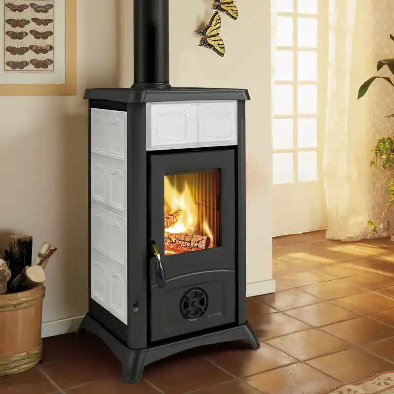 Bestseller La Nordica Gemma Lean Kaminofen Elegance Weiß