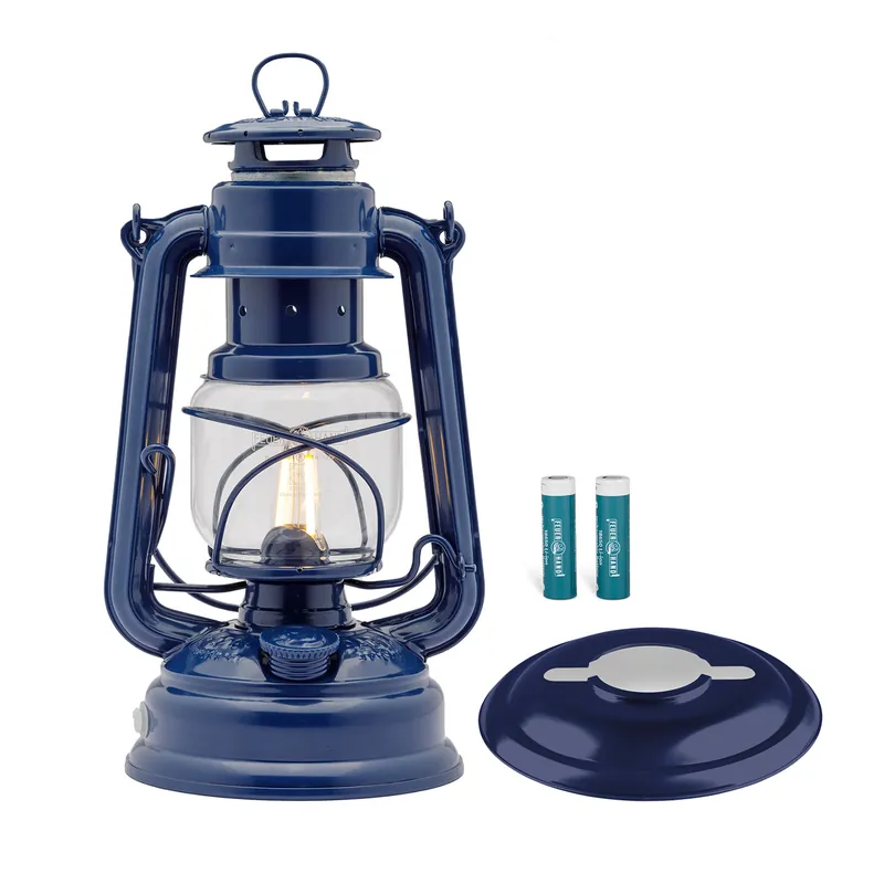 Feuerhand Interior Set Cobalt Blue (Baby Special LED-Lampe, Akku und Refelktorschirm) Kracherpreis