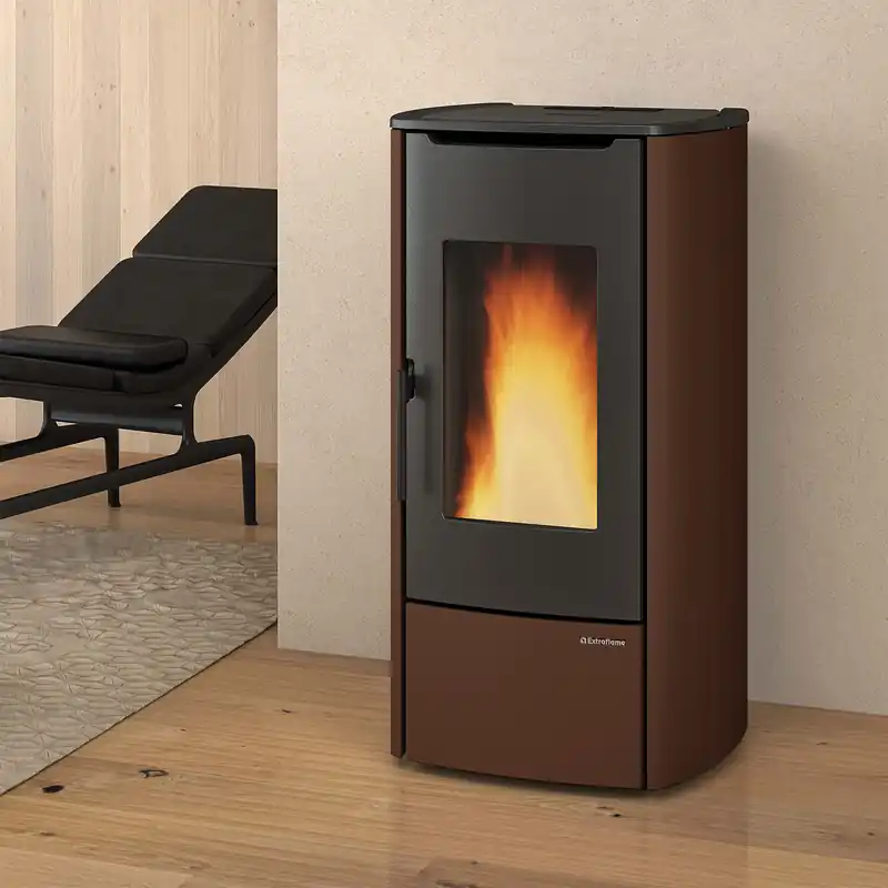 Extraflame Marina Idro 16 H11 wasserführender Pelletofen Stahl Bronze Top-Seller