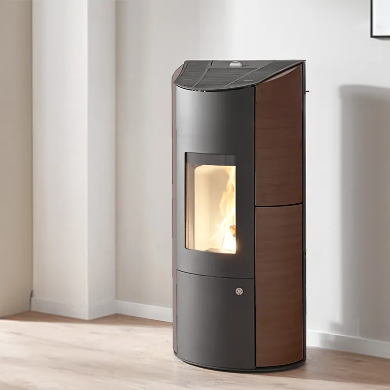 Direkt Vom Hersteller Olsberg Levana Aqua 3.0 Wasserführender Pelletofen Stahl Schwarz/Keramik Caffe Arabica 8kW