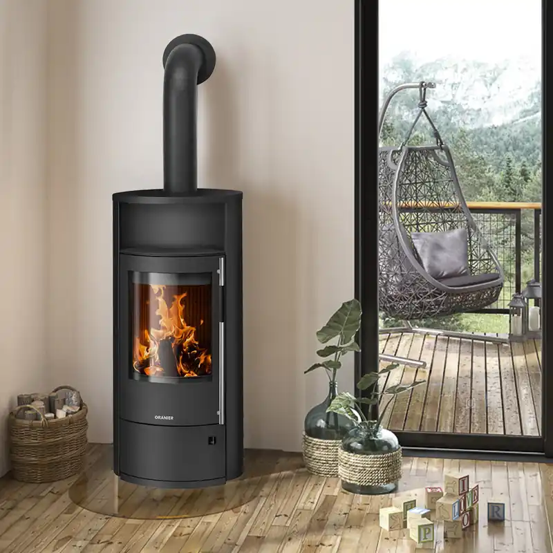 Sale Oranier Polar Neo 8 Kaminofen Stahl Schwarz
