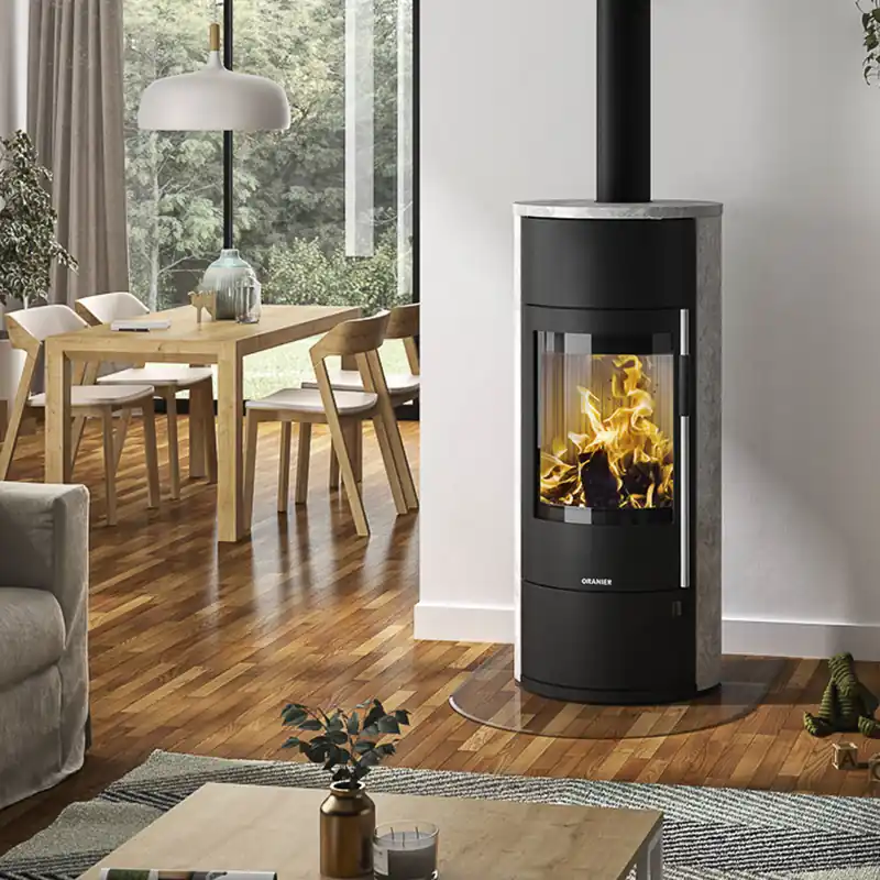 Oranier Polar Neo W+ Kaminofen Speckstein Meistverkauft
