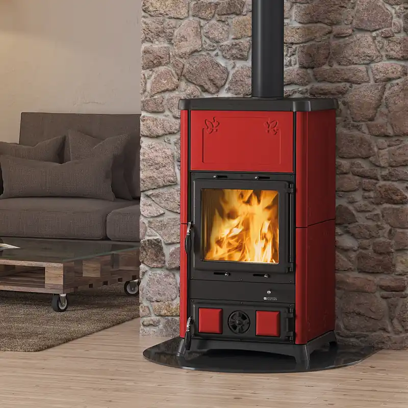 La Nordica Fedora 16, Kaminofen, Bordeaux Beliebt