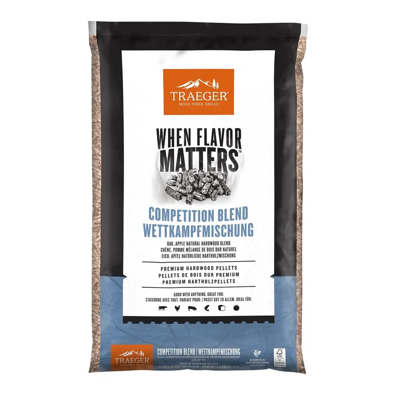 Traeger Competition Blends Pellets FSC Versand Am Gleichen Tag