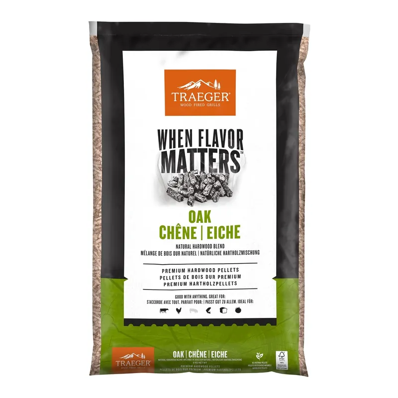 Traeger Eiche Pellets FSC Top-Angebot