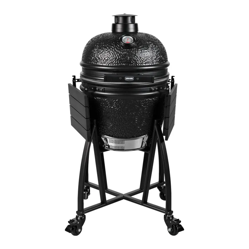 Letzte Chance Grill Guru Prime Satin Black Medium Keramikgrill