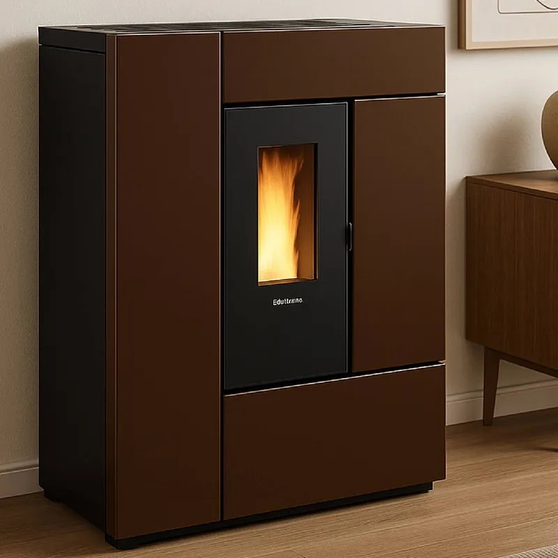 Finale Aktion Extraflame GABRIELLA PLUS - Bronze Pelletofen EVOLUTION LINE
