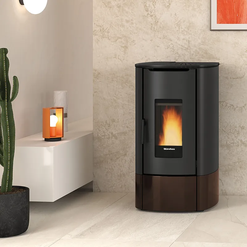 Sichere Zahlung Extraflame ANGY TOP - Bronze Pelletofen EVOLUTION LINE