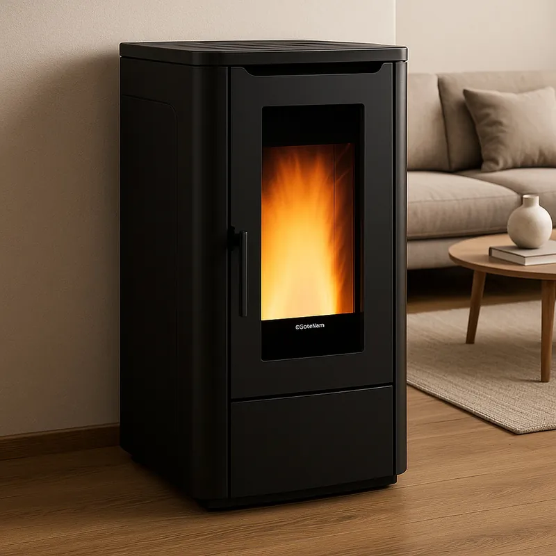 Extraflame TEOREMA PLUS AD - schwarz Pelletofen Begrenztes Angebot