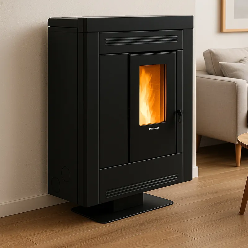 Extraflame SOUVENIR PLUS STEEL 5.0 - schwarz Pelletofen Schneller Versand