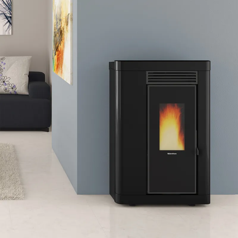 Geprüft Extraflame ANNABELLA AD EVO - schwarz Pelletofen