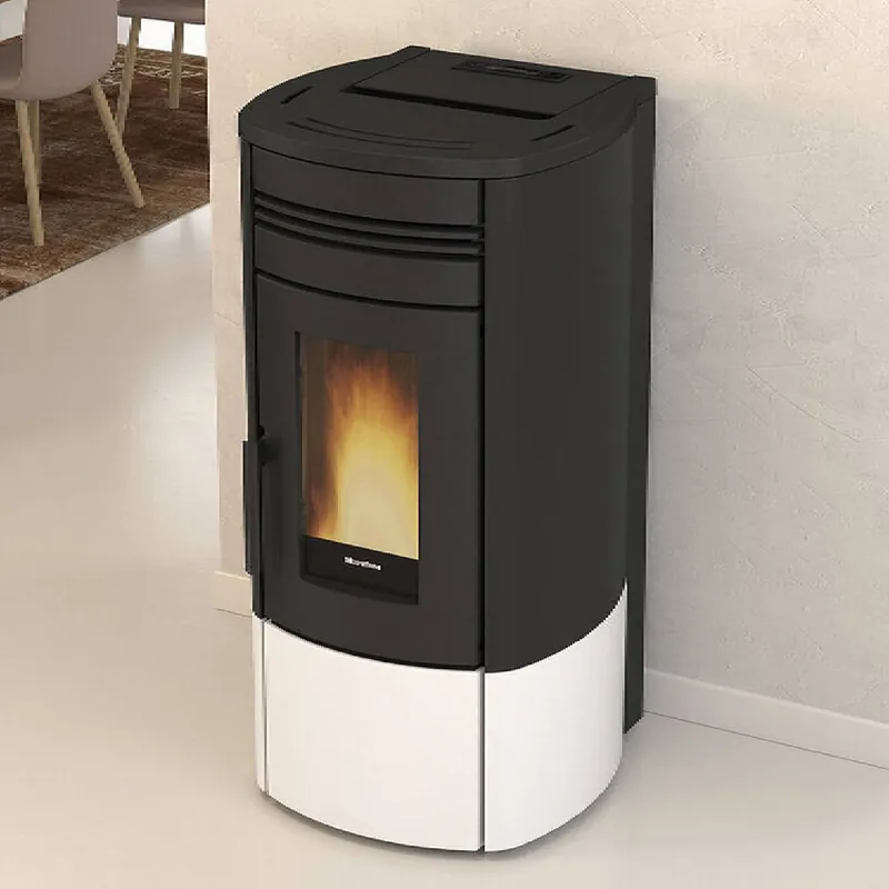 Extraflame NORIS PLUS - Weiss Pelletofen EVOLUTION LINE Schnäppchen