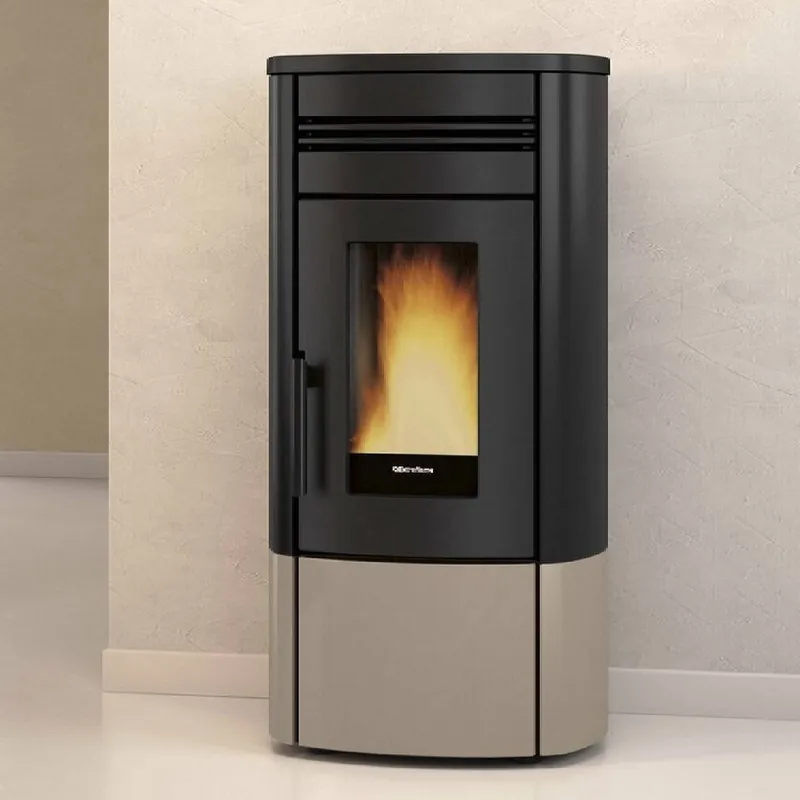 Extraflame NORIS PLUS - Taupe Matt Pelletofen EVOLUTION LINE Angebot