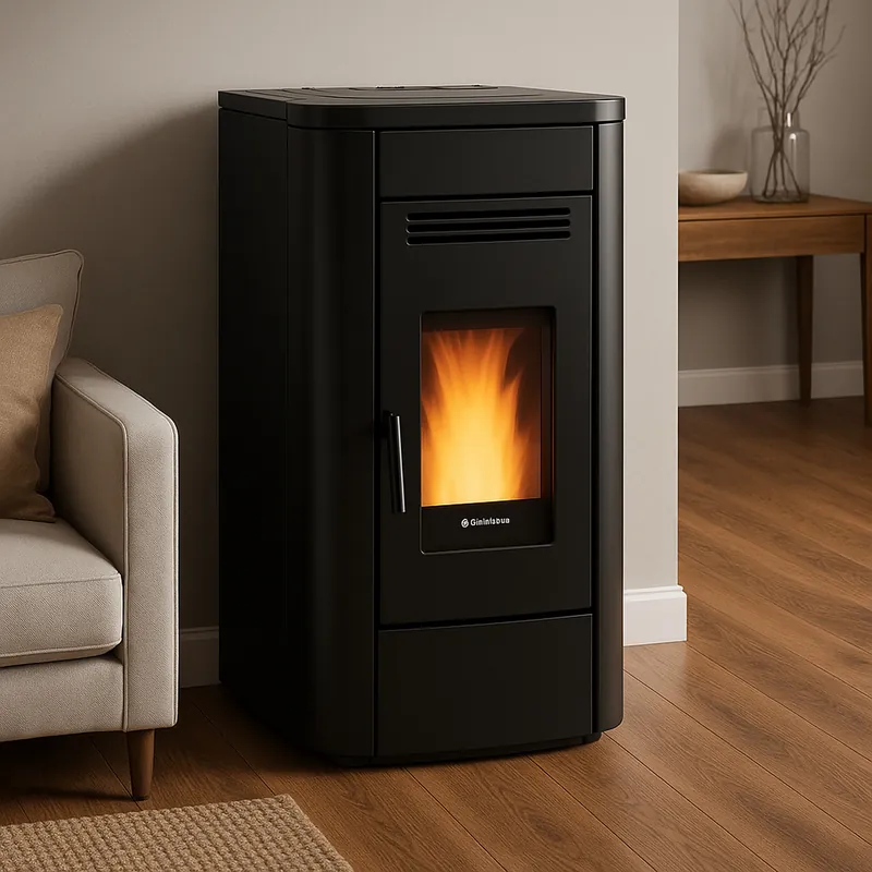 Extraflame KLAUDIA PLUS 5.0 EVO - schwarz Pelletofen Top-Seller