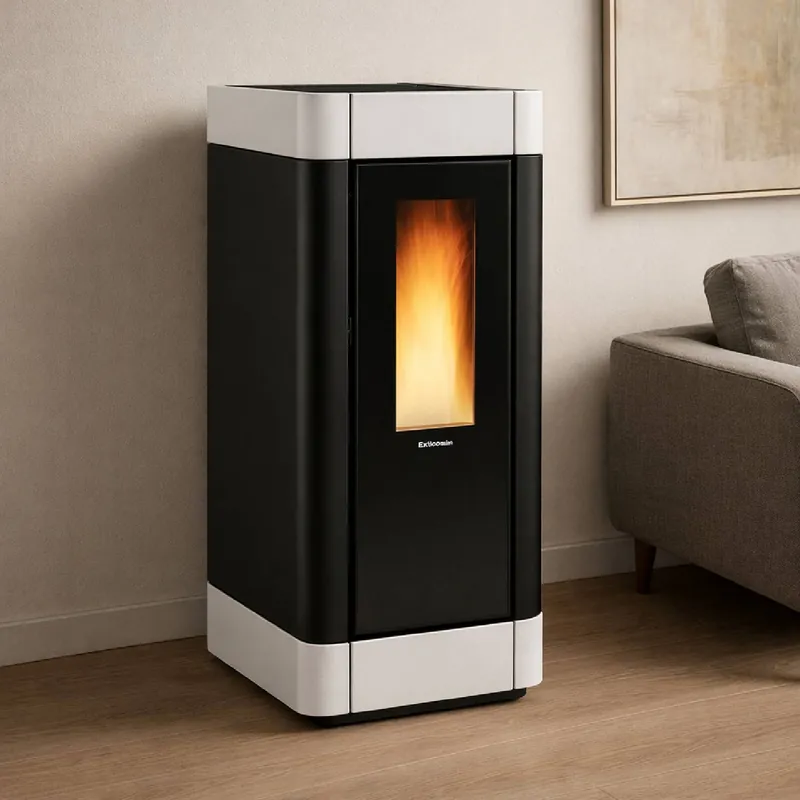 Schneller Versand Extraflame SINFONY - Weiss Pelletofen EVOLUTION LINE