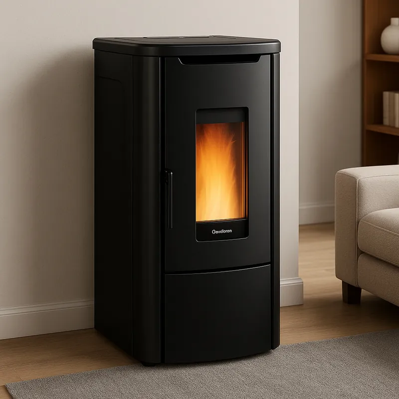 Extraflame ROSANNA IDRO 5.0 - schwarz wassergeführter Pelletofen EVOLUTION LINE Top-Preis