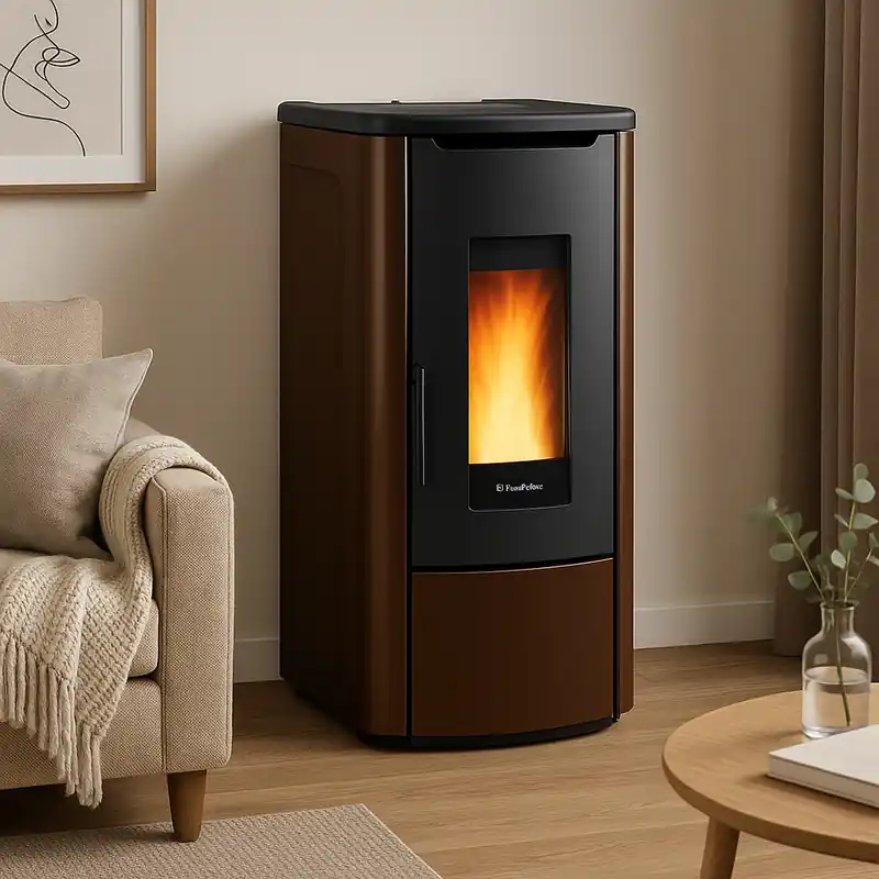 Extraflame ROSANNA IDRO 5.0 - Bronze wassergeführter Pelletofen EVOLUTION LINE Sale