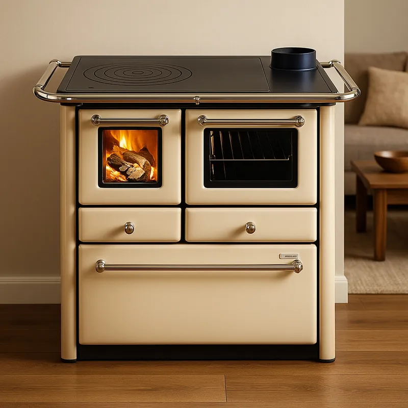 Westminster Holzherd K 85 F II Cappuccino Rauchrohranschluss rechts Aktuell