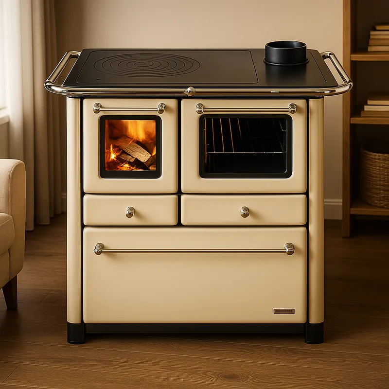 Westminster Holzherd K 85 F II Cappuccino Rauchrohranschluss links Letzte Chance