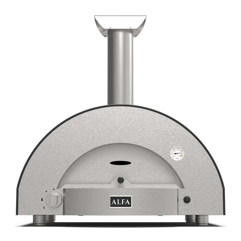 Alfa Classico 2 Pizze Gas-Pizzaofen schiefergrau 50 mBar Preisreduziert