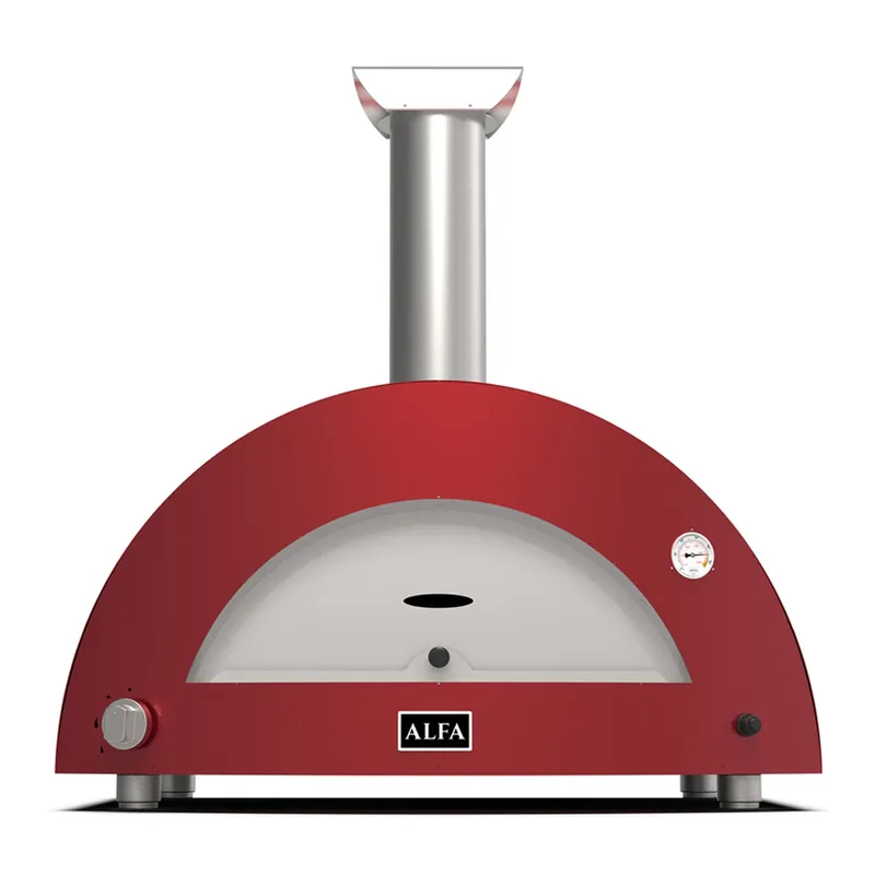 Ausverkauf Alfa Moderno 3 Pizze Gas-Pizzaofen antikrot 50 mBar