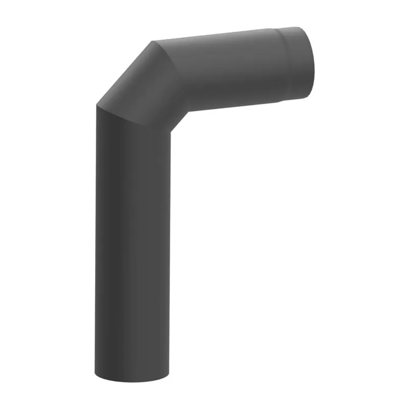 Markenprodukt Raik Lifestyle Winkelbogen Durchmesser 150/90° 2,00mm 3-tlg 700/450 grau für Rauchrohr/ Ofenrohr