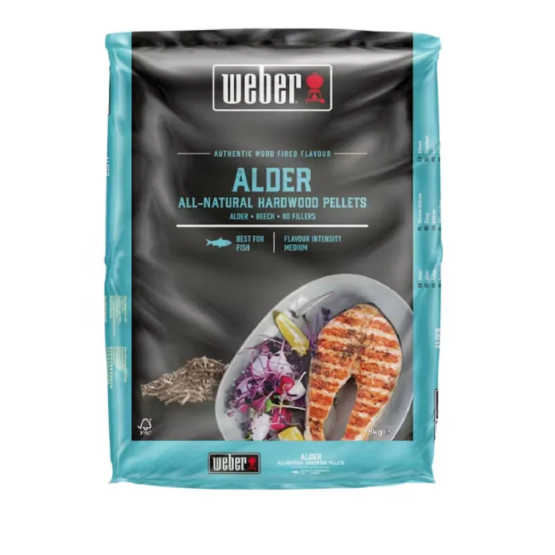 Kracherpreis Weber 100 % natürliche Hartholzpellets aus Erlenholz 9 kg
